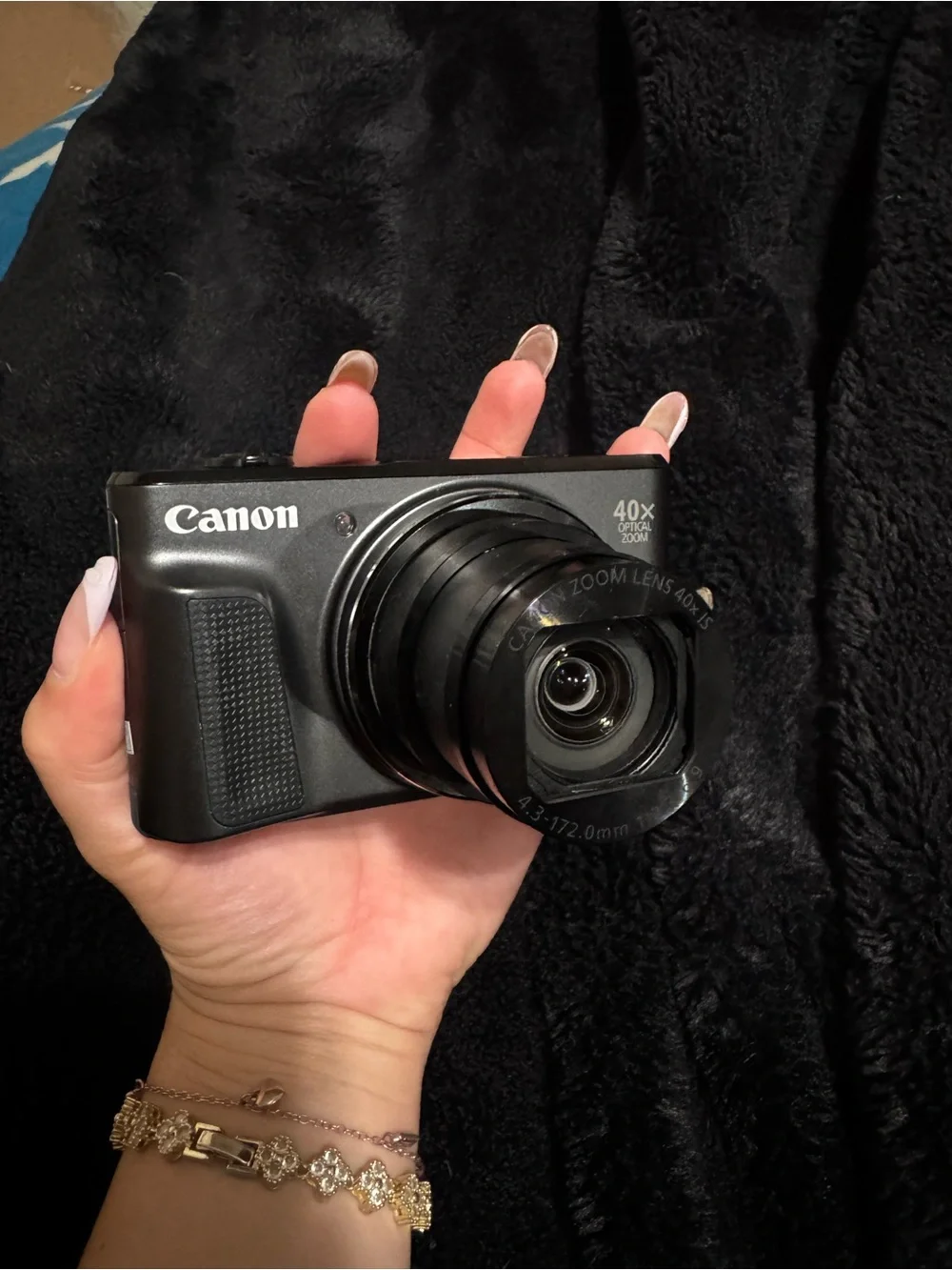 Canon Compact Digital Camera in Black and Silver